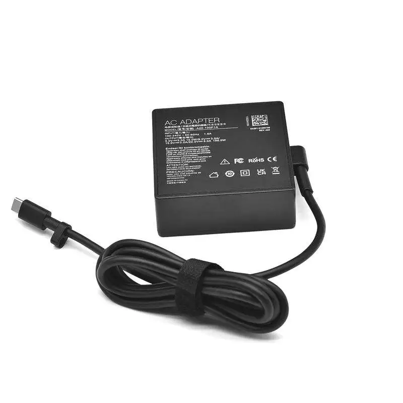 100W Type-C PD USB C Power Adapter 20V 5A untuk Laptop Asus