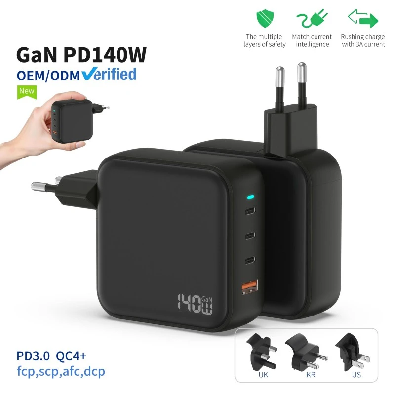 Pengecas PD GaN 140W