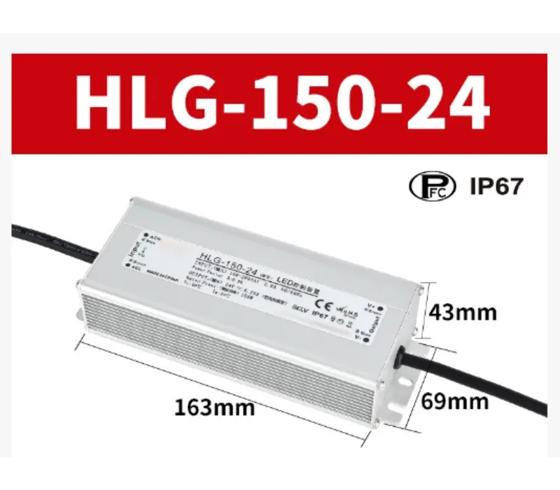 Pengenalan Pemandu LED Kalis Air 150W