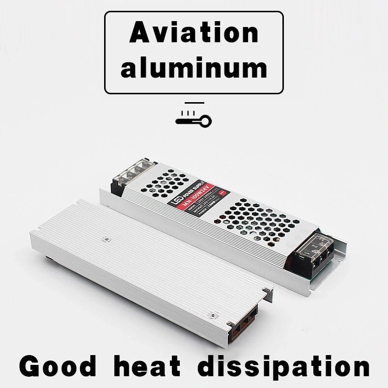 Bekalan Kuasa LED Aluminium 24V 150W