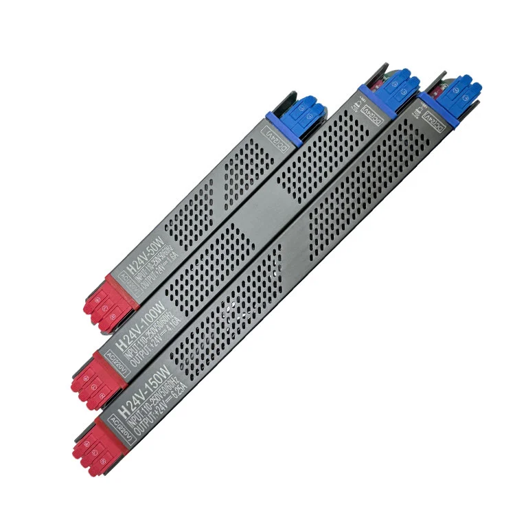 Bekalan Kuasa Pemacu LED Aluminium 24V