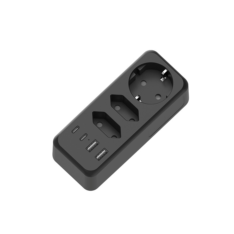 3 Outlet Jalur Kuasa Dinding EU