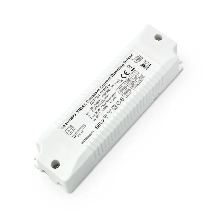 Pemacu LED pemalap Triac 30W Arus Malar