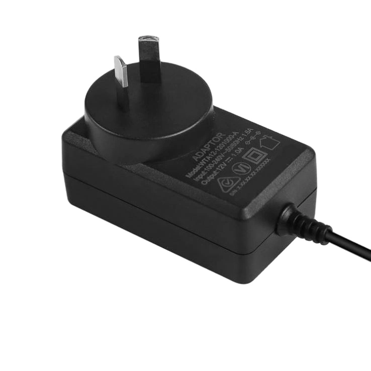 AU UK US EU AC Plug 12W Power Adapter